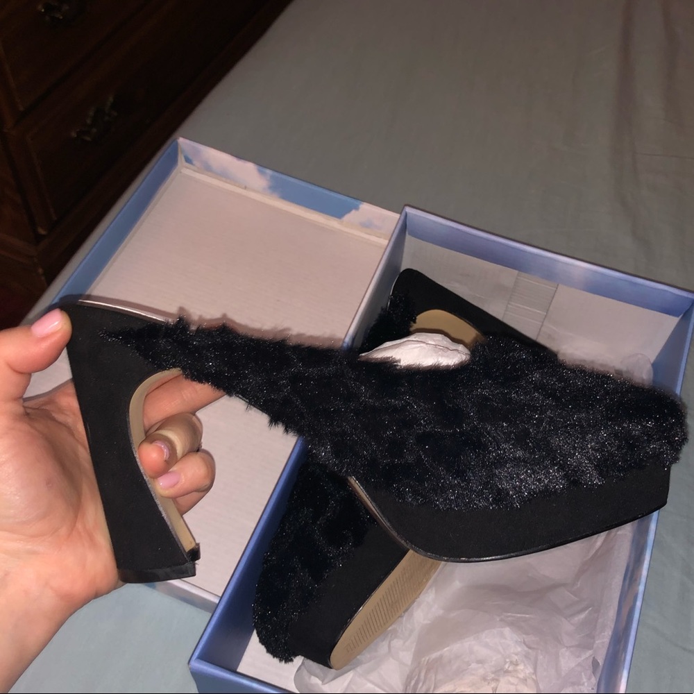 Touch of Cyn by Cyndi Lauper platform mules